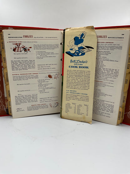 Vintage 1950  Betty Crocker’s Picture Cook Book First Edition Cookbook