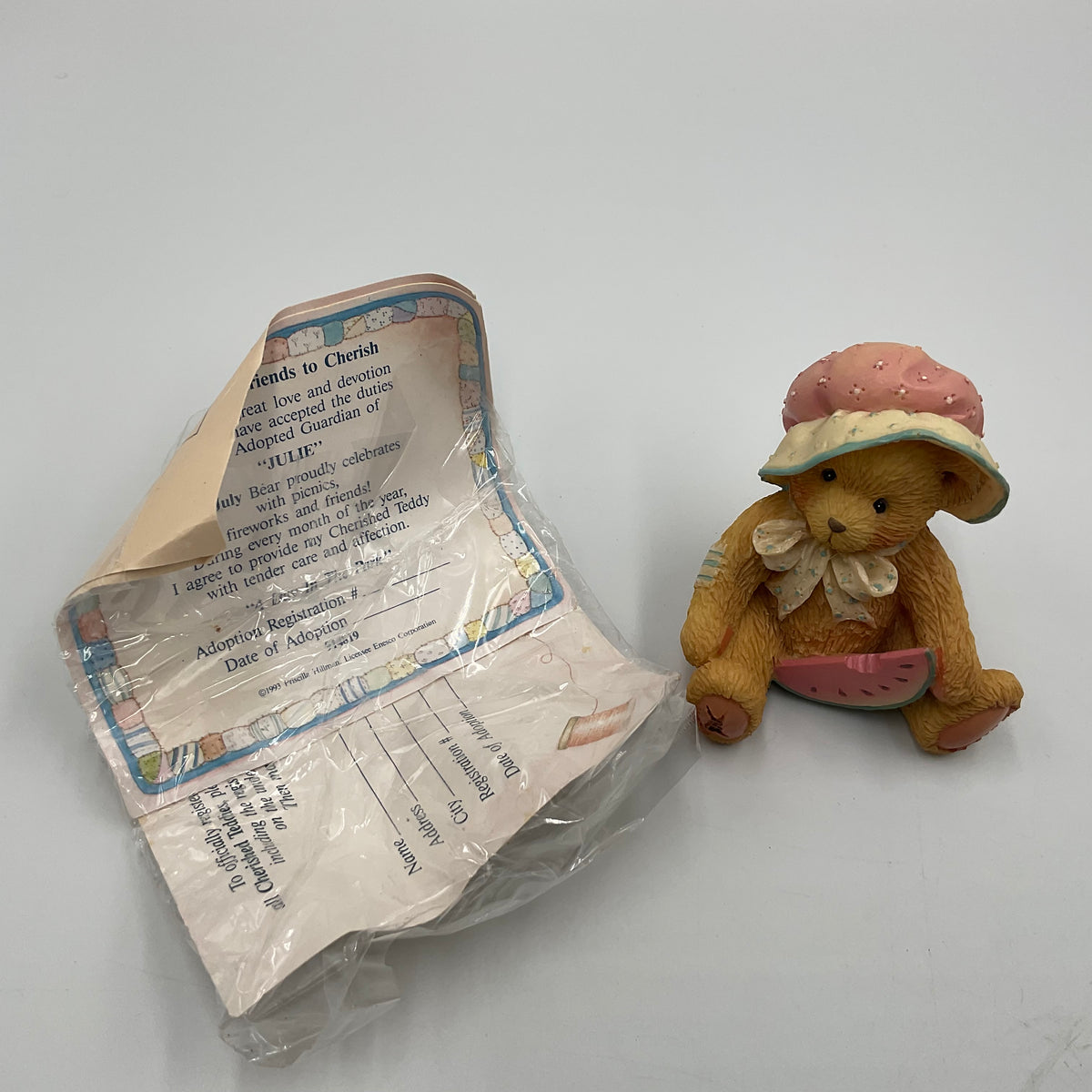 Cherished Teddies "A Day In The Park”