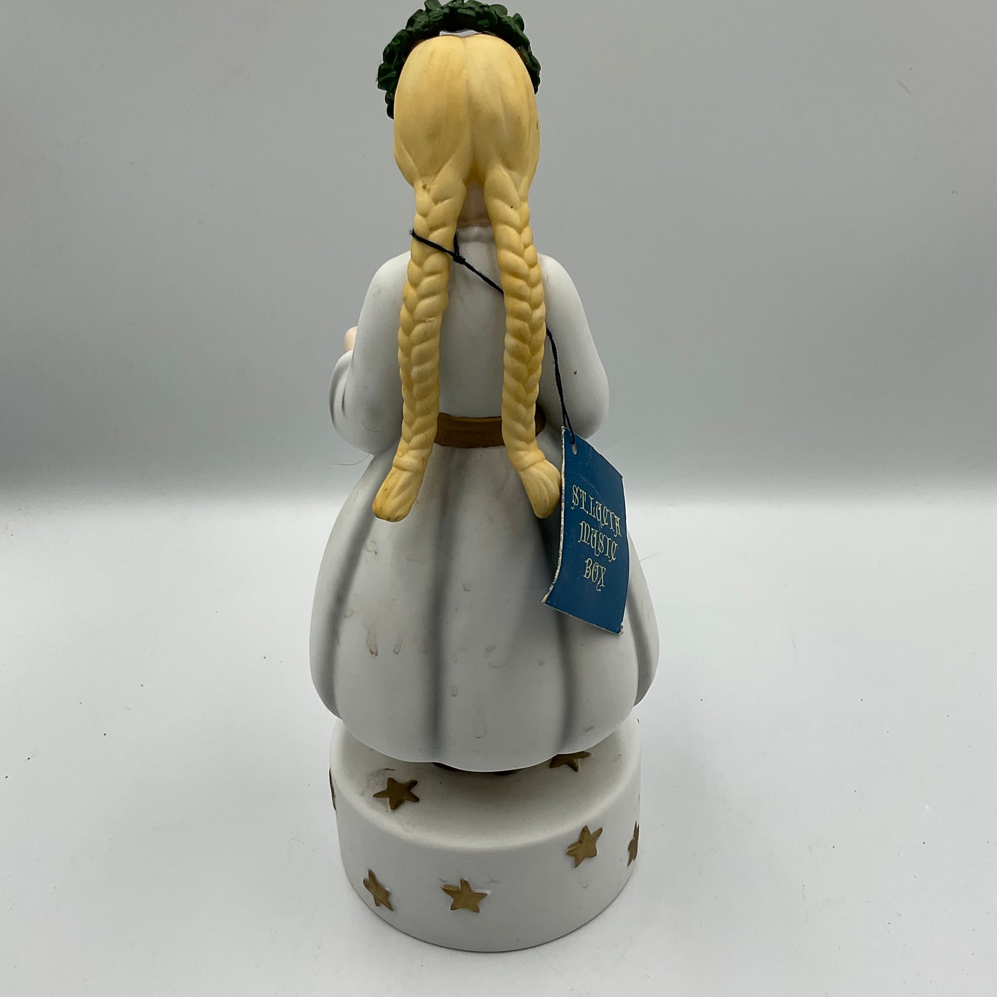 St. Lucia Porcelain Figurine Music Box