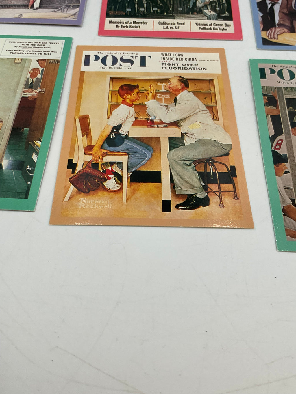 Vintage 1993 Norman Rockwell Series 2 Trading Card Lot