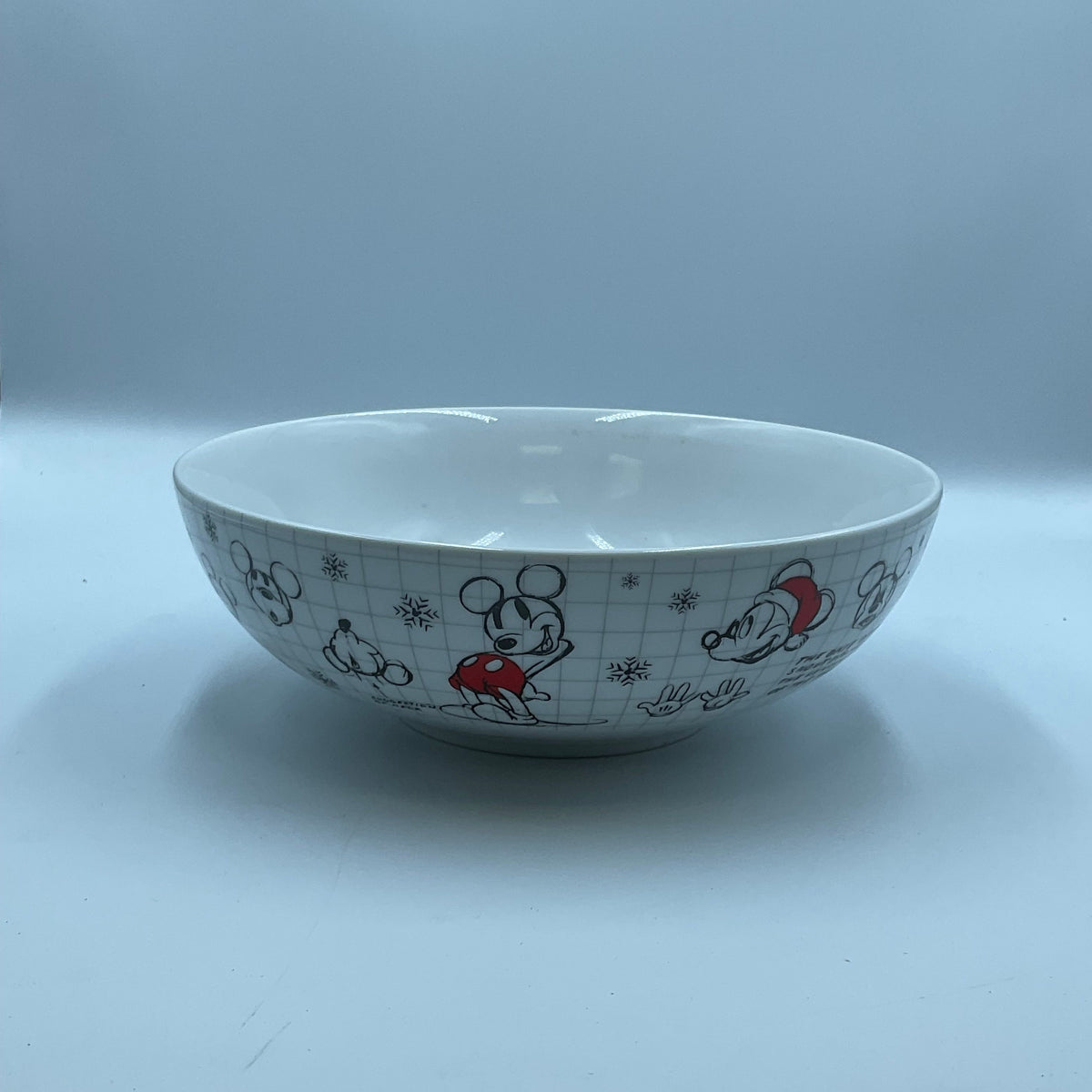 Disney’s Sketchbook Mickey Mouse Large serving Bowl