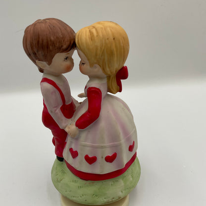 Lefton Sanyo Musical Figurine MUSIC BOX WORKS