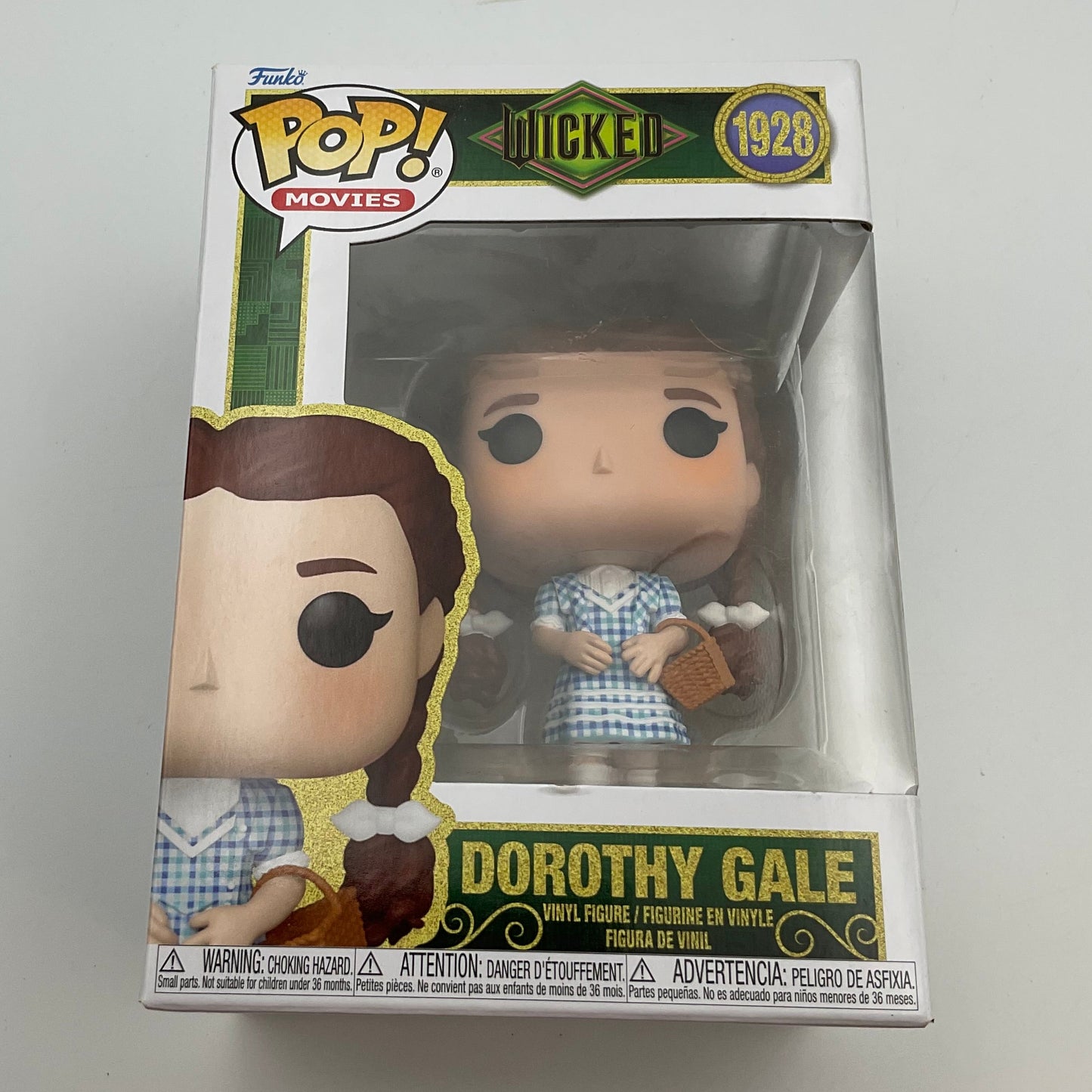 Dorothy Gale Wicked Movie Funko Pop! #1928 Vinyl Figurine Minor Box Imperfections