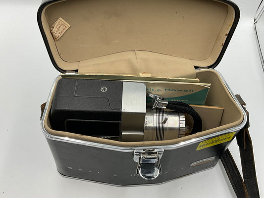 Vintage Bell & Howell Movie Camera w/ Orginal Case Untested