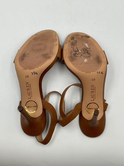 Lauren Ralph Lauren Gwen Tan Sandals Size 6B