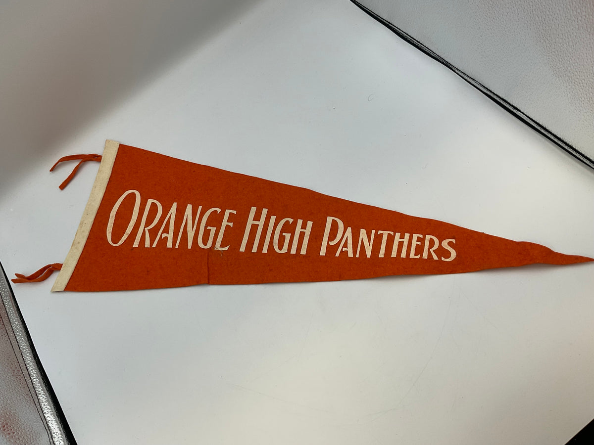 Vintage Souvenir & High School Sports Felt Pennants