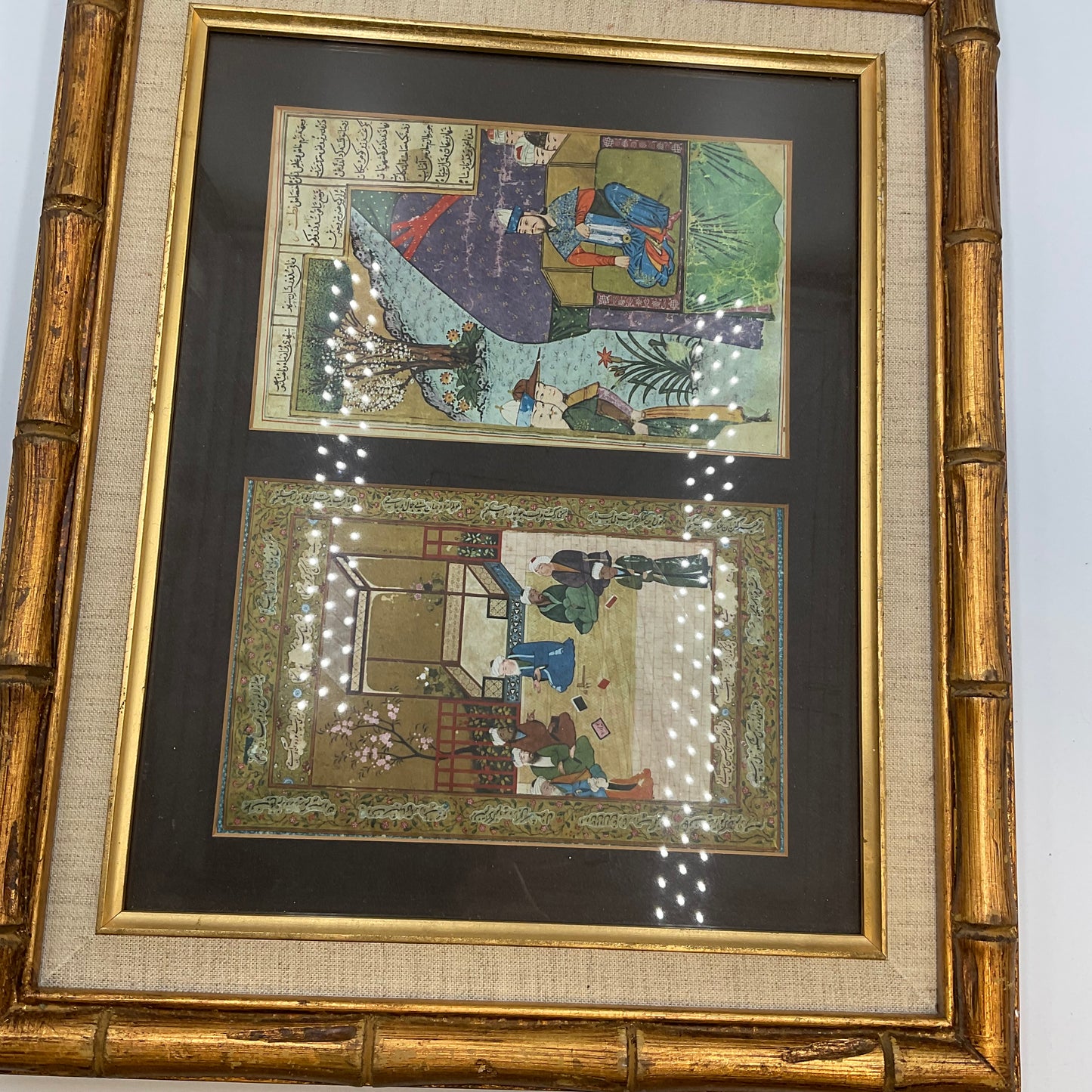 Persian Miniature Paintings in Frame