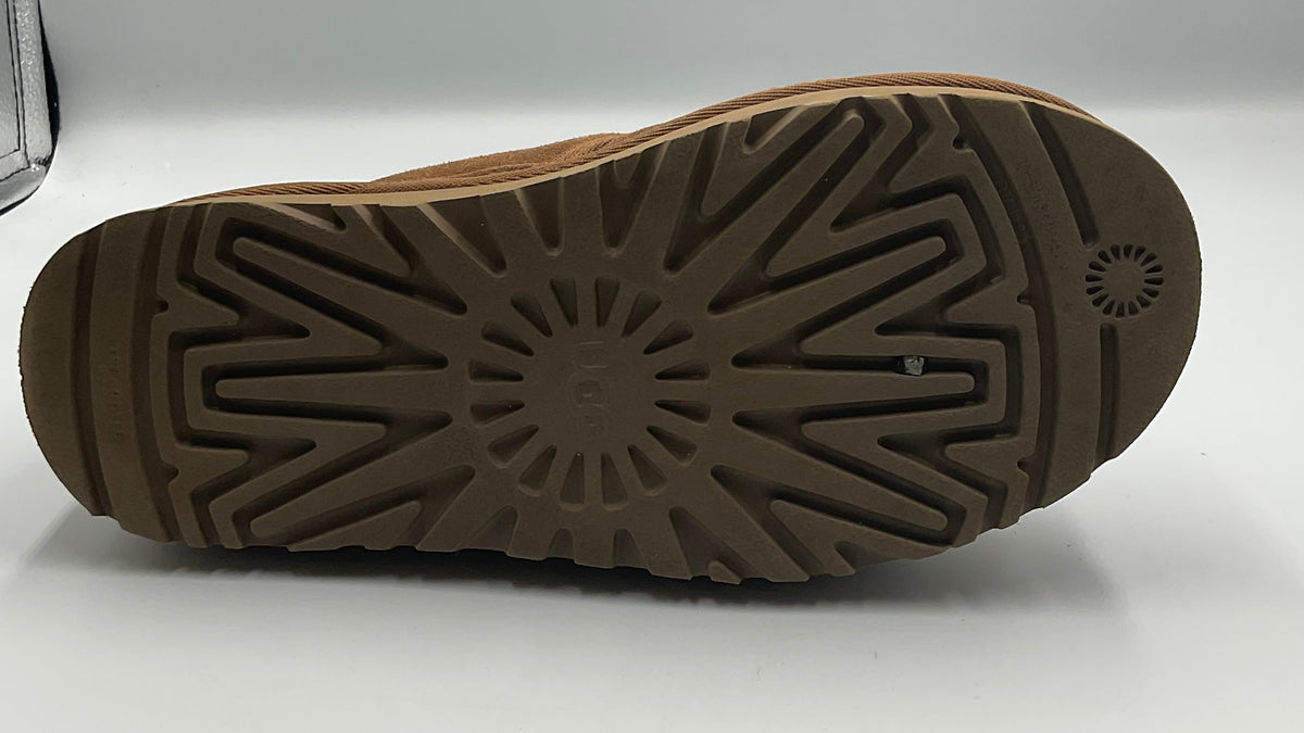 UGG Women's (size 6) Neumel Platform Zip Chestnut Suede Boots