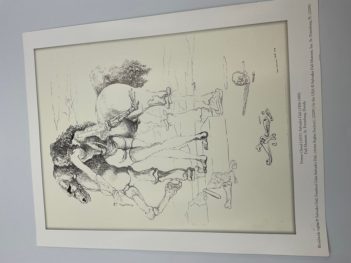 Salvador Dali Museum St Petersburg FL Art Print Portfolio As-Is Lot