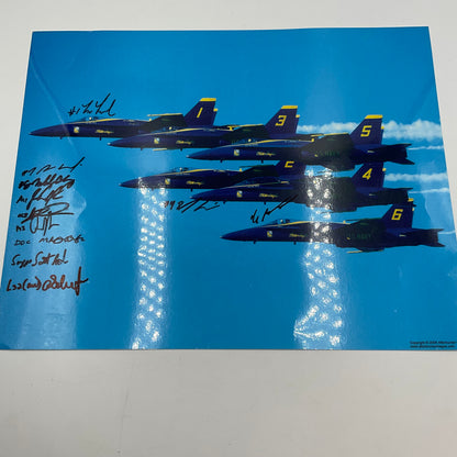 U.S. Navy Blue Angels 11X14 Promotional Poster