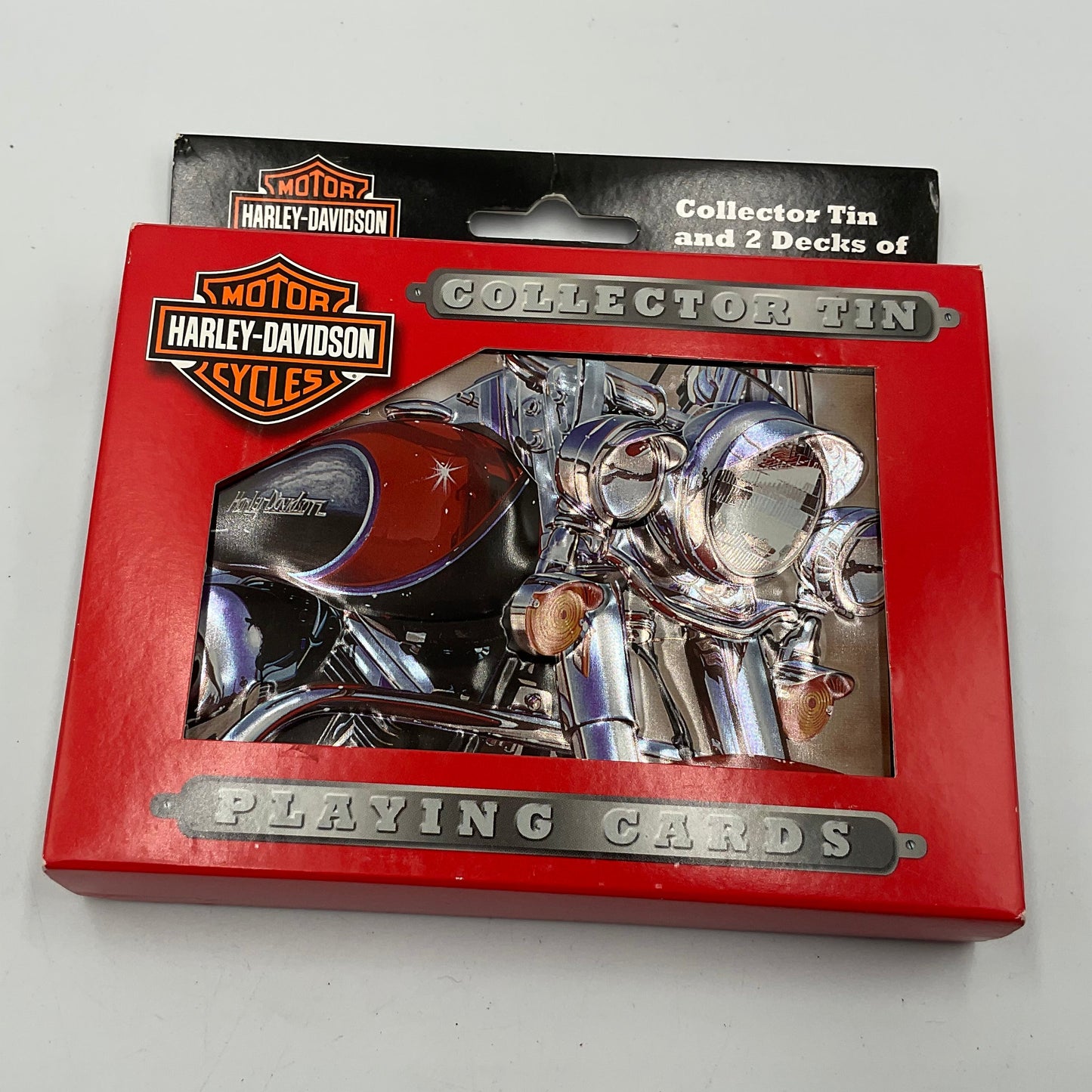Harley Davidson Playing Cards Collectors Tin New Unopened