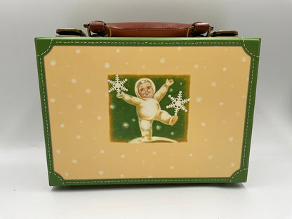 Department 56 Snowbabies 2001 Friendship Club Membership Kit Suitcase 69051