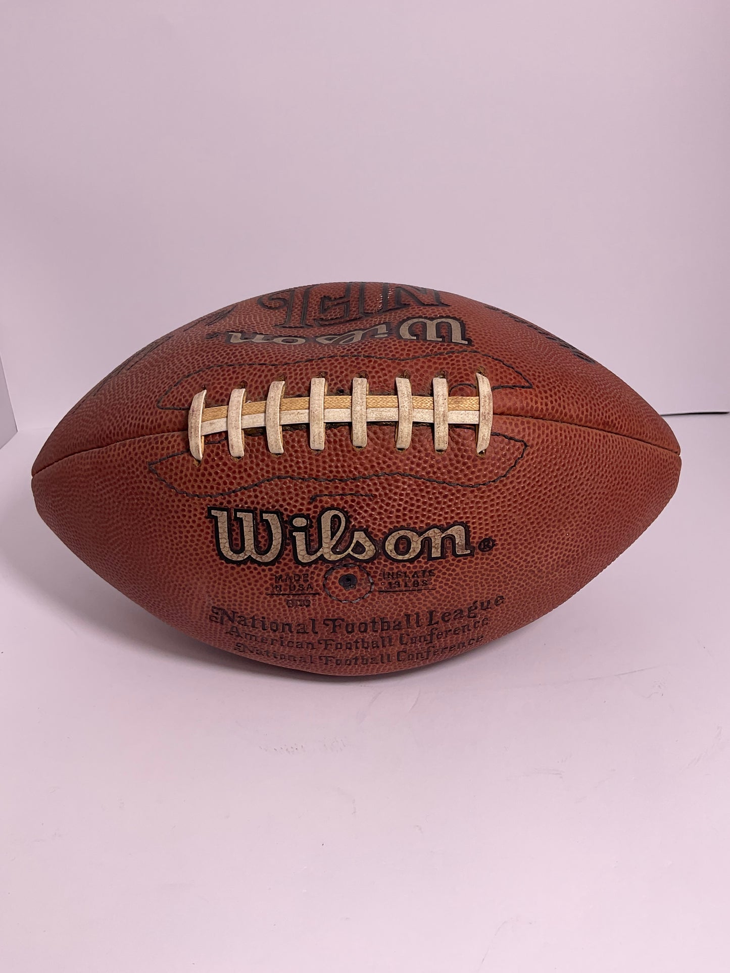 Sam Wyche Bucaneers Signed Football 4-29-1992