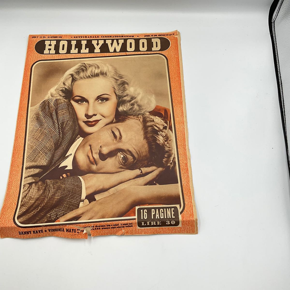 Vintage Italian Film Magazine Hollywood Dated June 23,1949