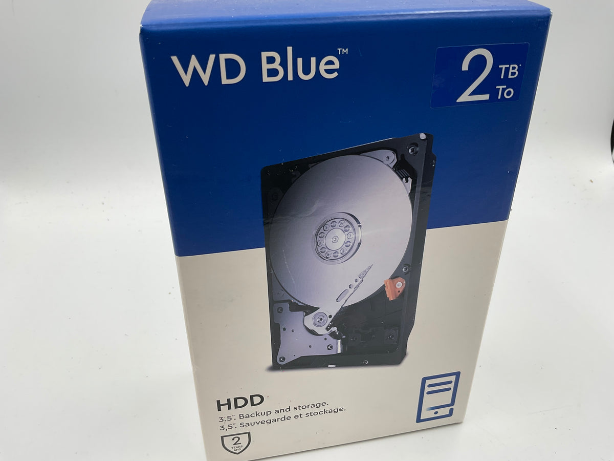 WD Blue 2TB 3.5" SATA Internal Desktop Hard Drive HDD Western Digital