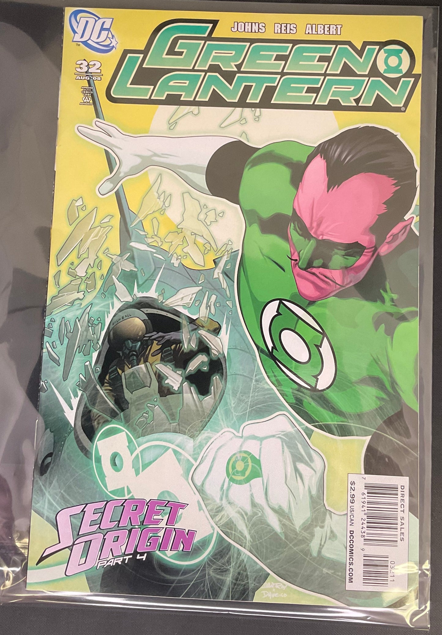 DC Green Lantern #32 Aug 2008 Comic Book