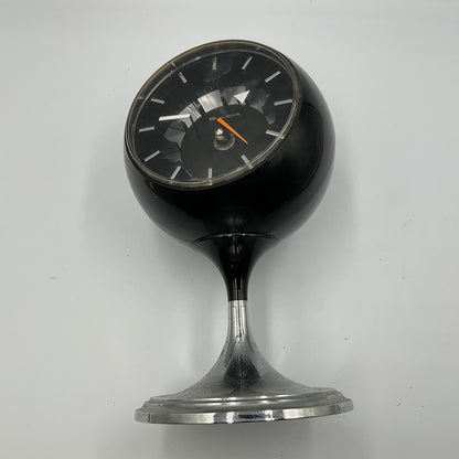 Vintage Bulova 634 Space Age Orb Desk Clock Works