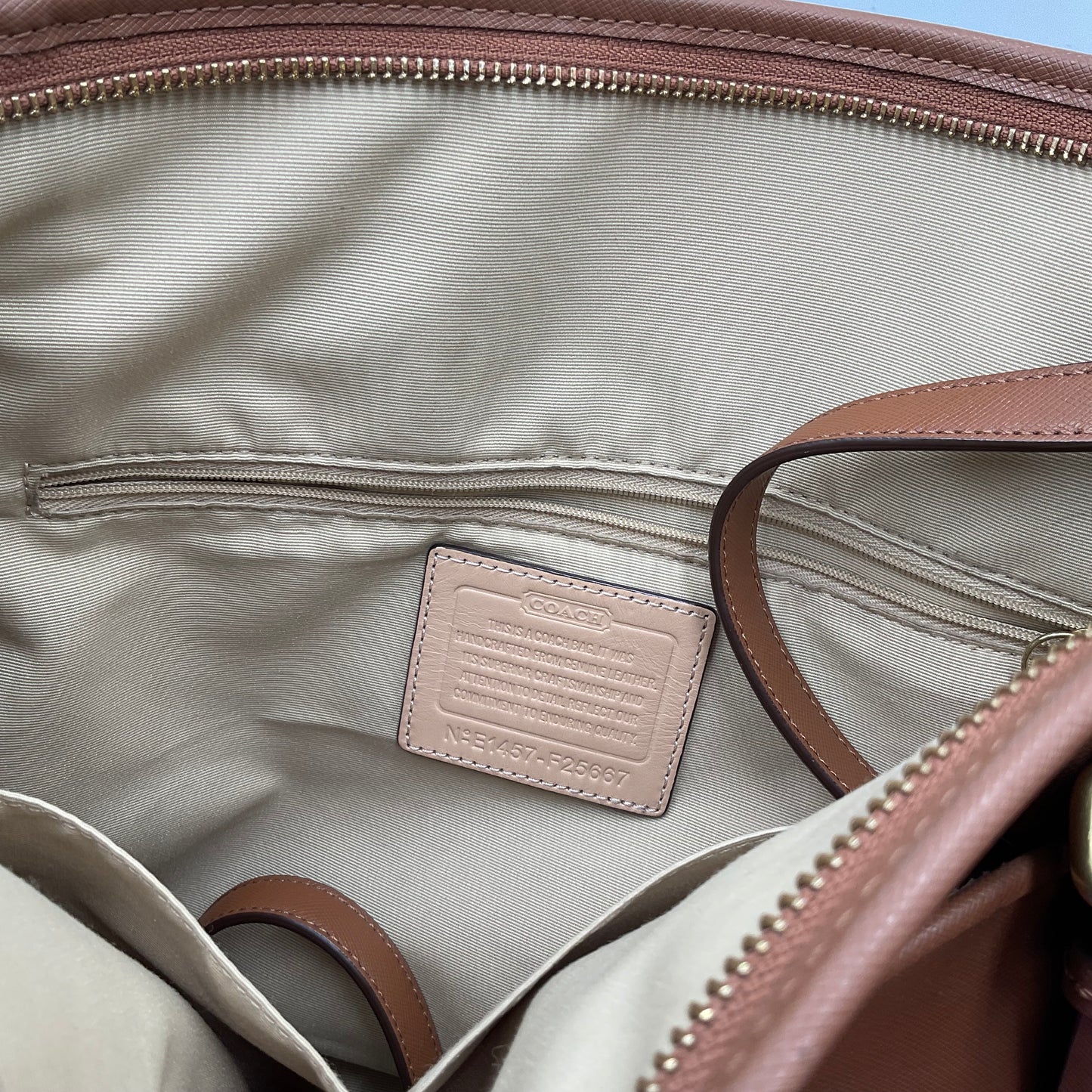 Coach Large Brown Purse
