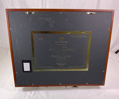 Thomas Kinkade The Village Lighthouse Illuminating Light Up Canvas Print