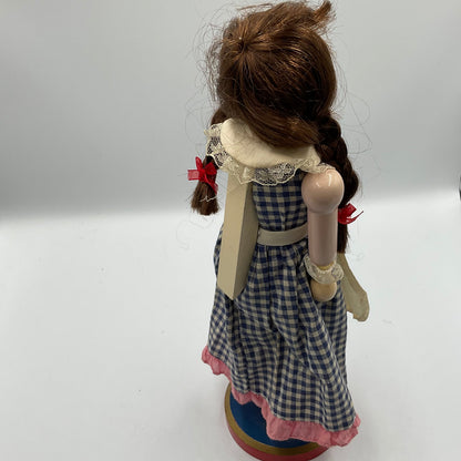 Vintage Dorothy From The Wizard Of Oz Wooden Nutcracker Doll