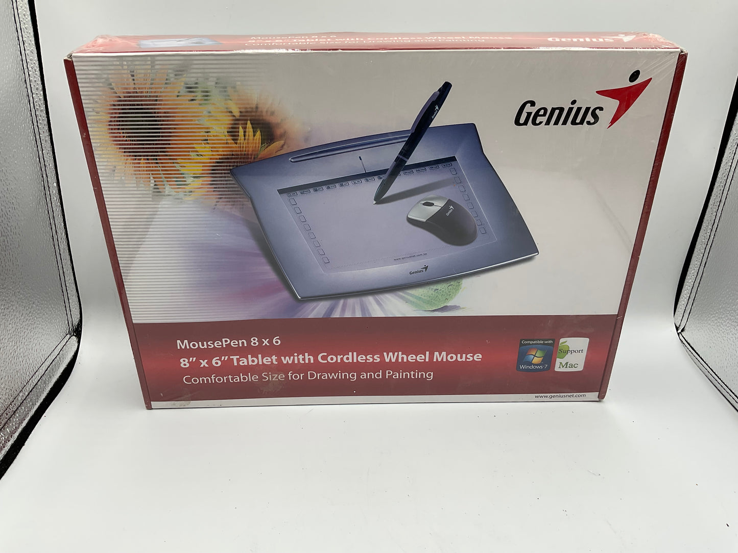 Genius MousePen Drawing Tablet (Metallic Slate Blue)
