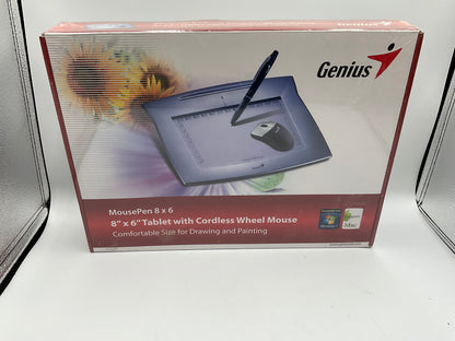 Genius MousePen Drawing Tablet (Metallic Slate Blue)