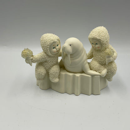 Department 56 Snowbabies What's Your Favorite Flavor Walrus Figurine w/ Box