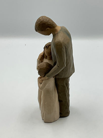 Willow Tree “My Girls” Sculpture of A Father and his Daughters