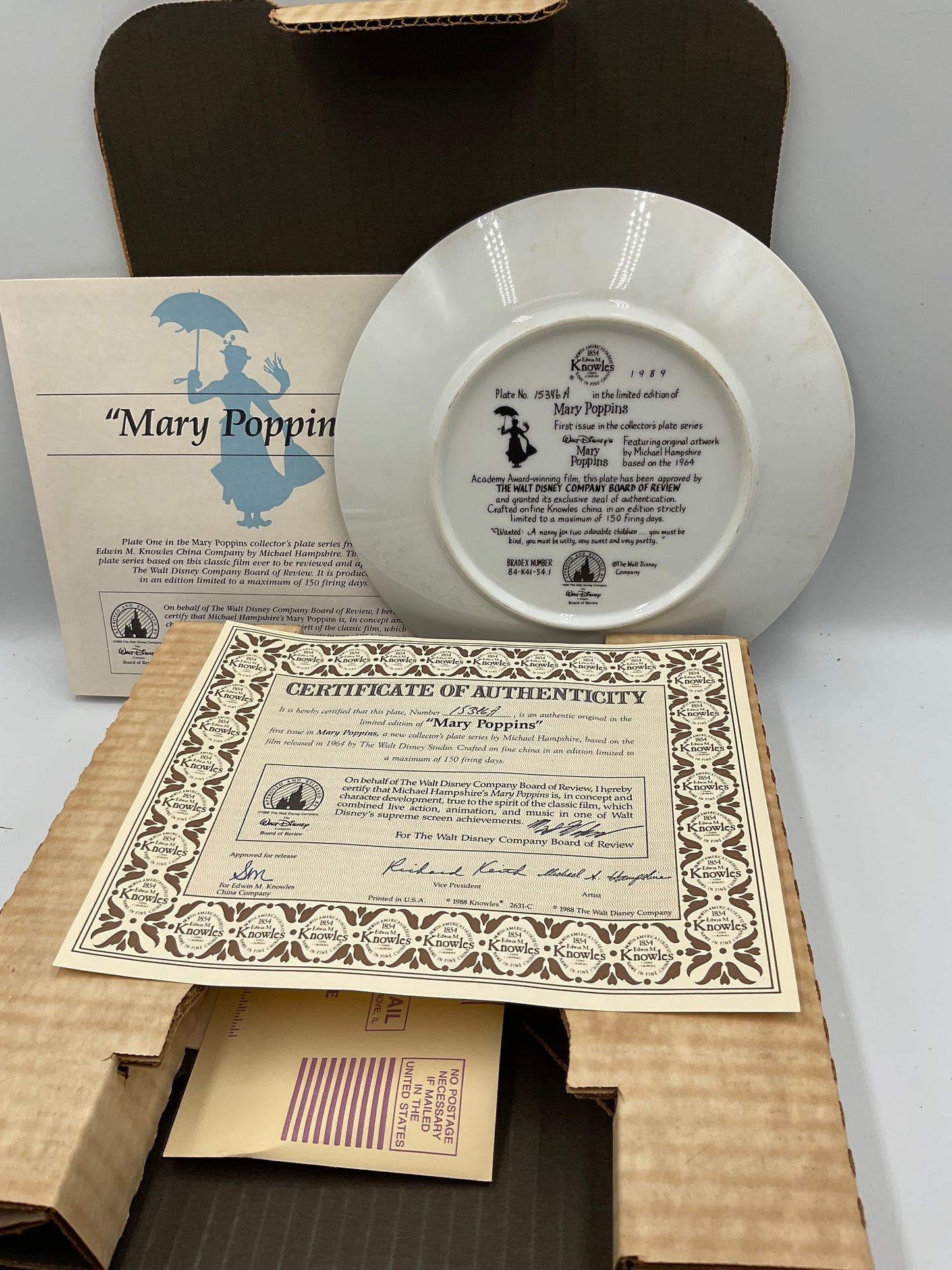 The Edwin M. Knowles China Co. Mary Poppins
