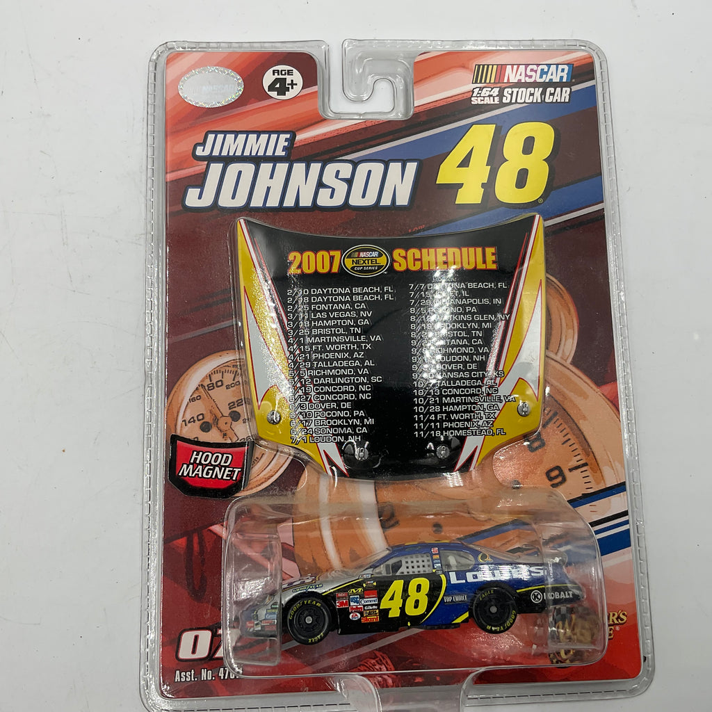 NASCAR #48 JImmie Johnson Die-Cast Replicia with Hood Magnet