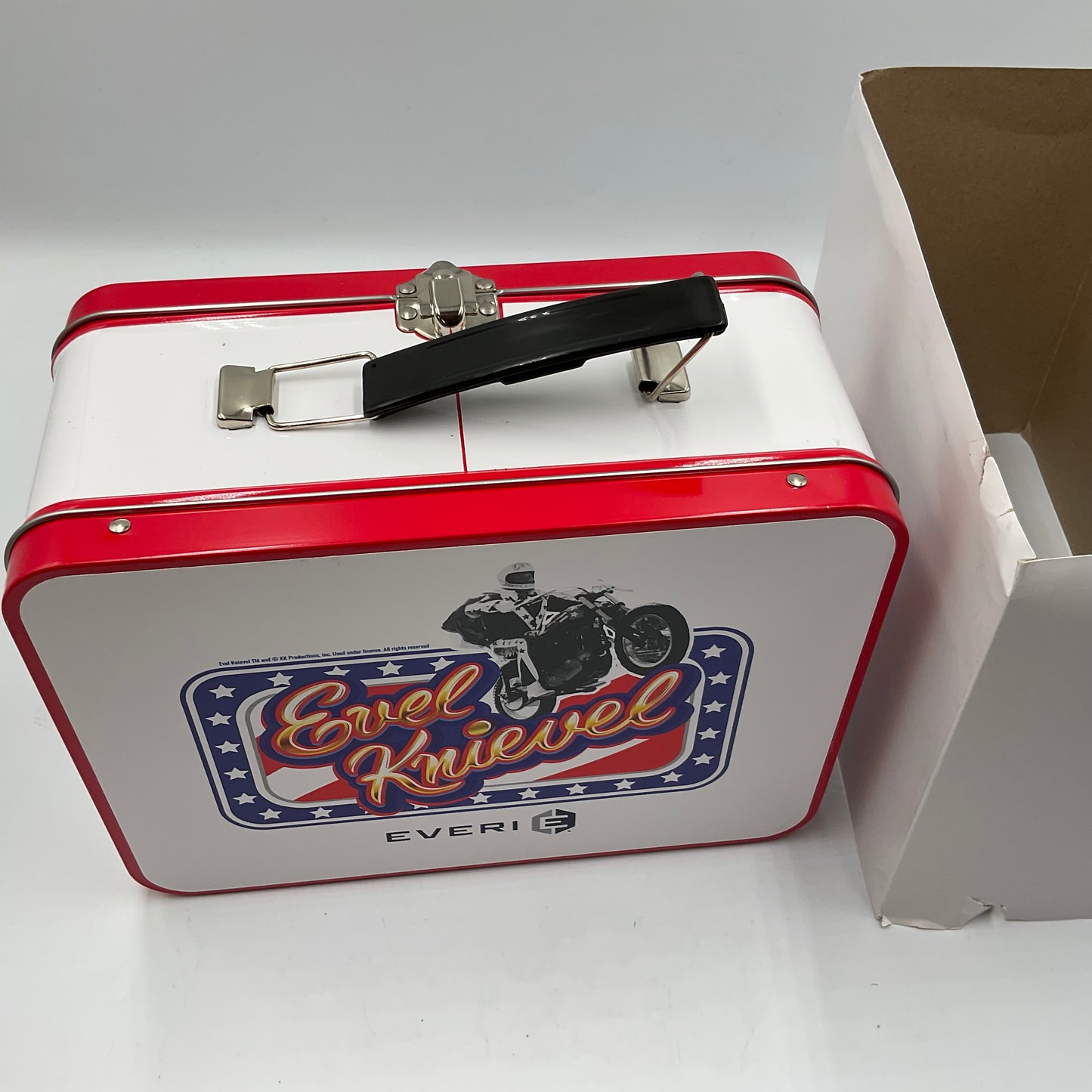 Brand New Evel Knievel Lunchbox