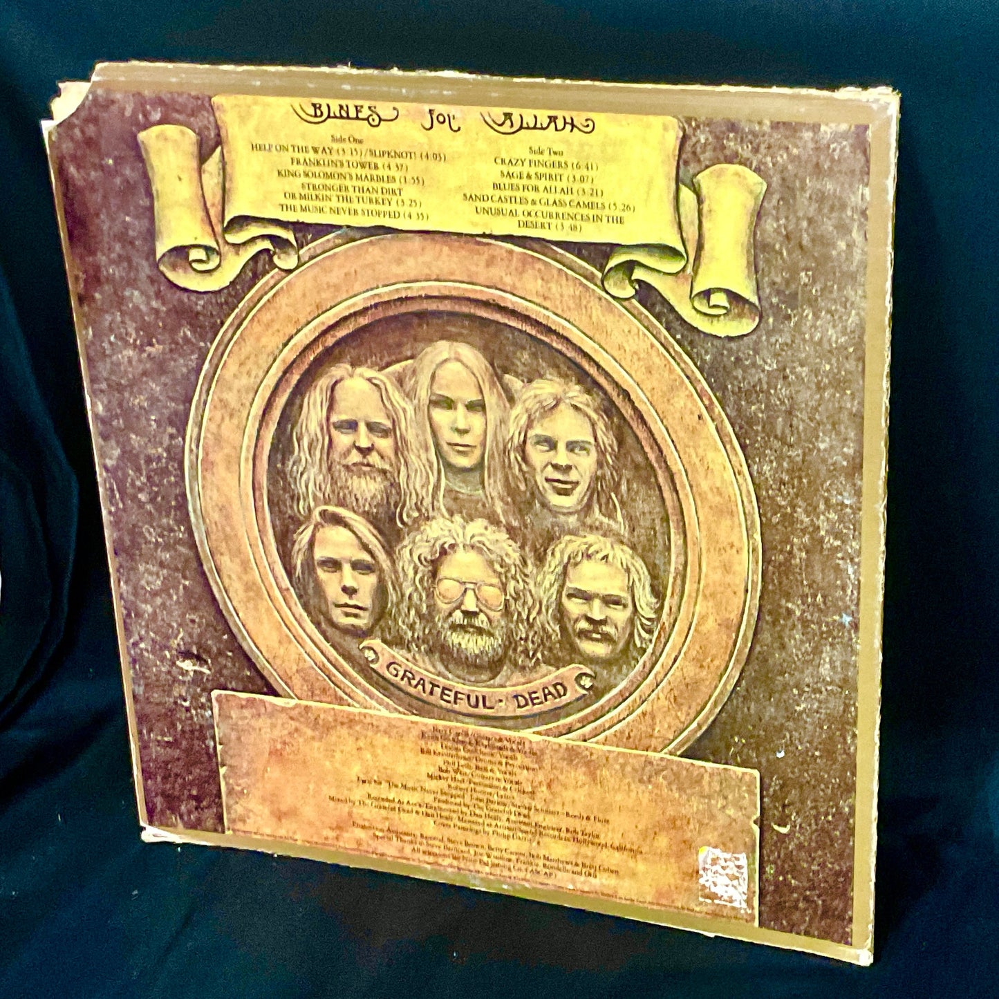 Grateful Dead Blues For Allah Vintage LP