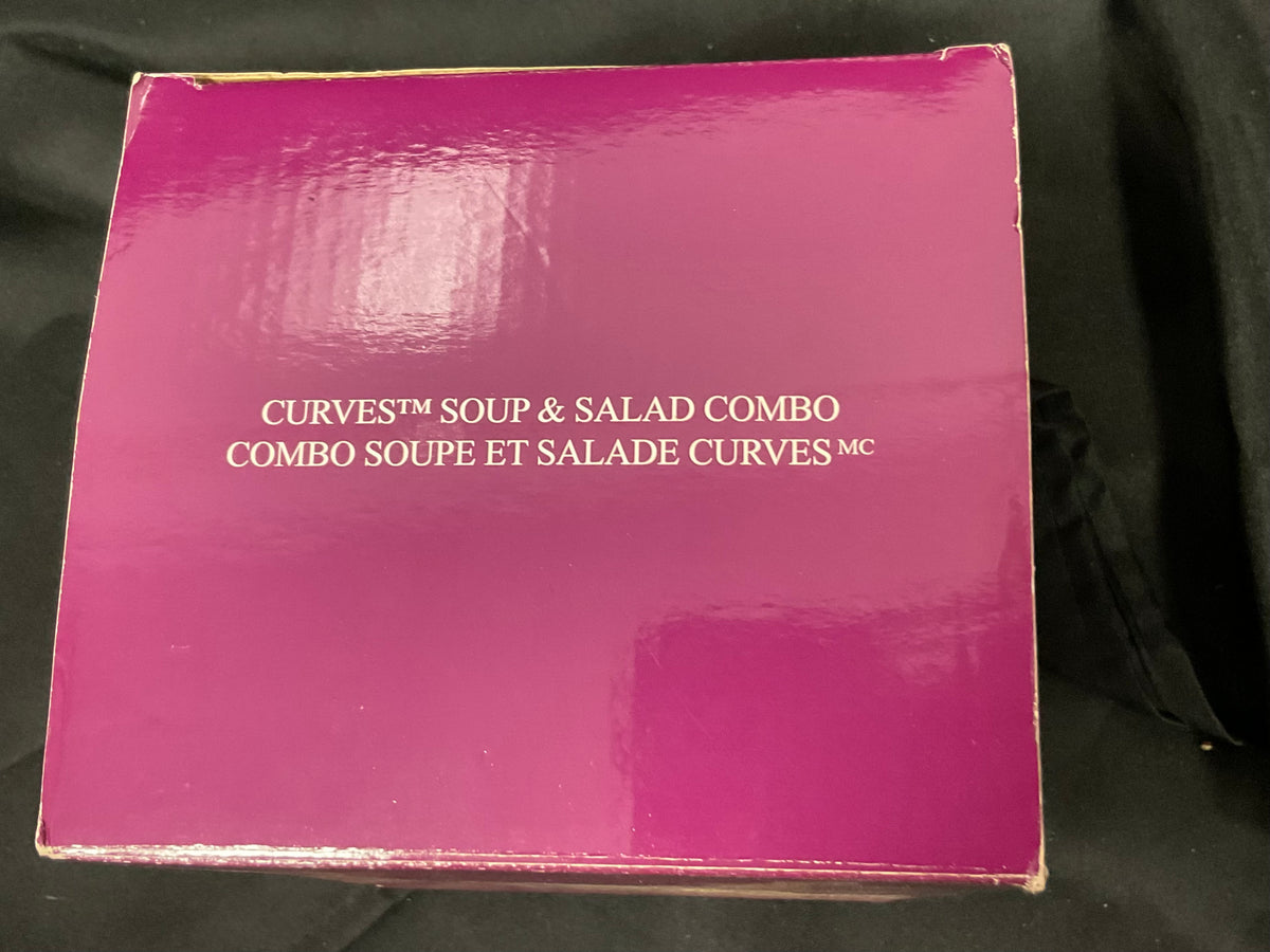 Curves 16oz Insulated Soup & Salad Combo Food Container