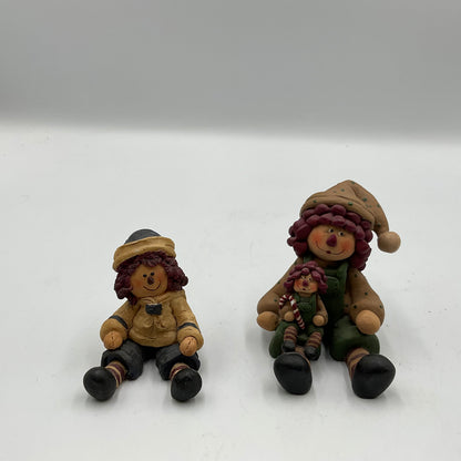 Blossom Bucket Resin Figurines
