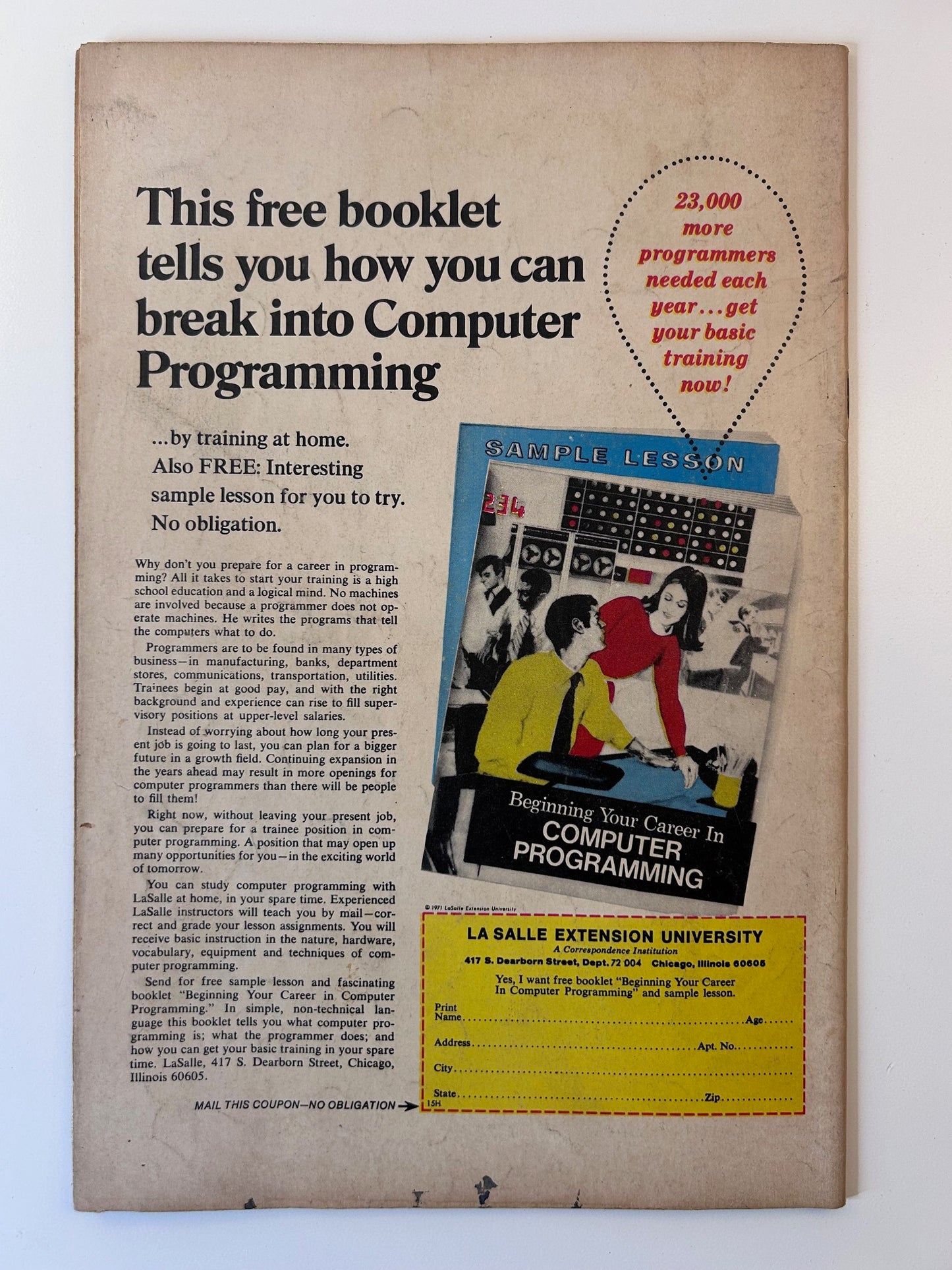 Ghost Manor #3 Visit If You Dare Vintage 1972 Charlton Comic Book