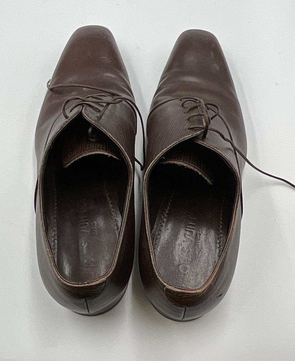 Louis Vuitton Men's Epi Leather Lace Up Dress Shoes Size 7.5 US 6.5 UK