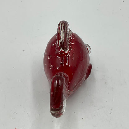 Vintage Murano-Style Glass Fish Figurine