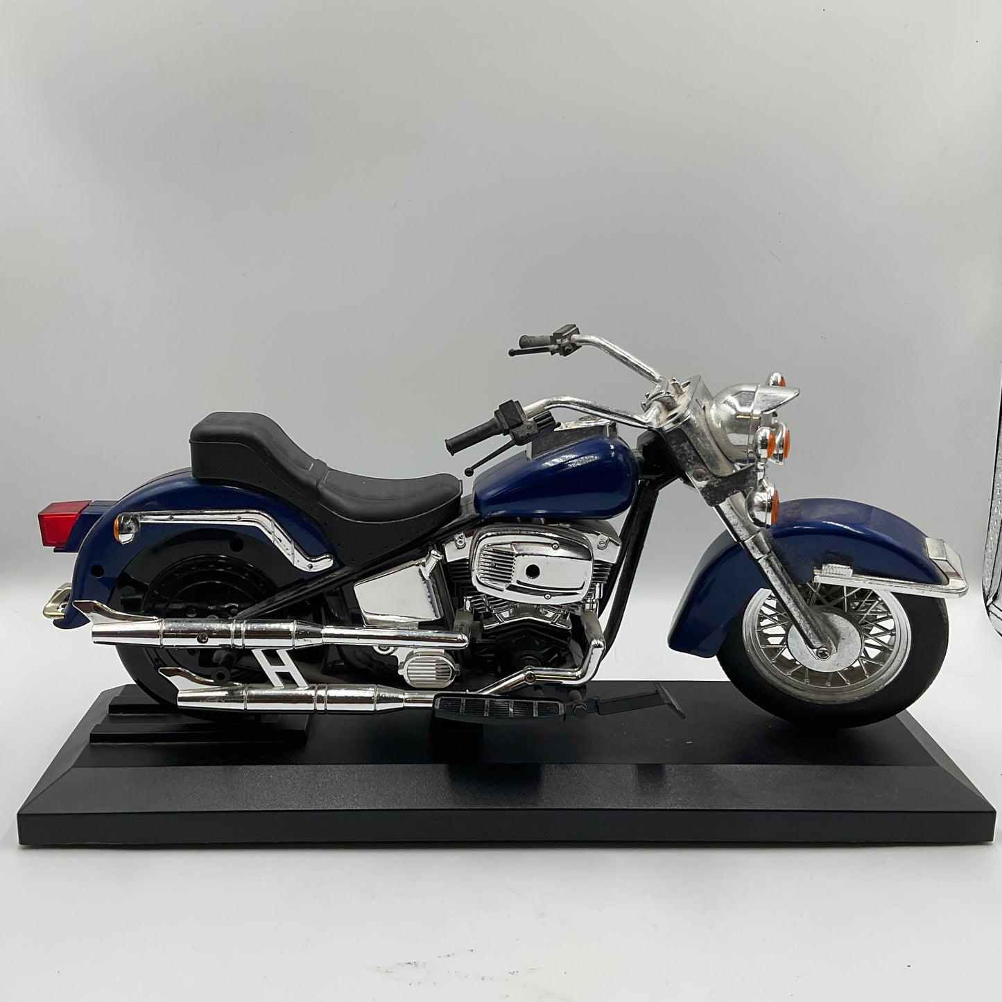 SKIP Blue Motorcycle desk  Quartz Clock