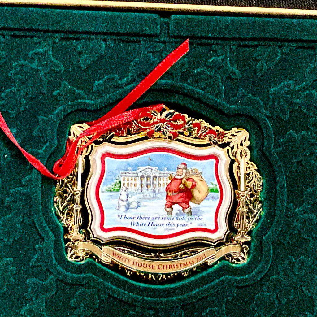 White House Historical Association 50th Anniversary 2011 Christmas Ornament