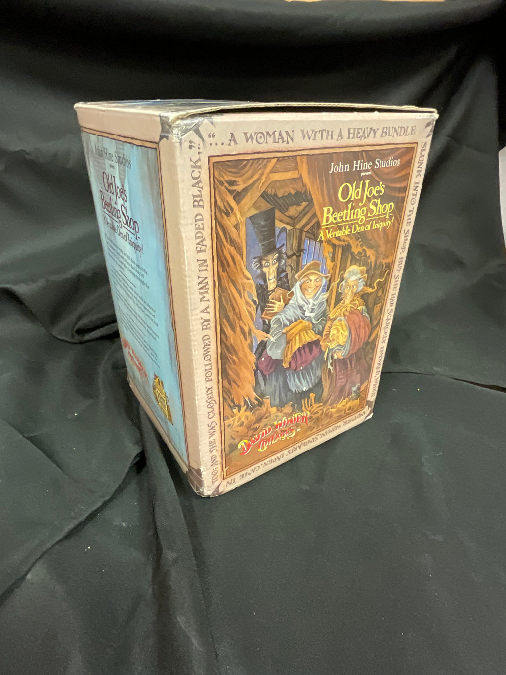 John Hine Studios Presents David Winter Cottages Old Joe's Beetling Shop Vintage 1993 New in Original Box