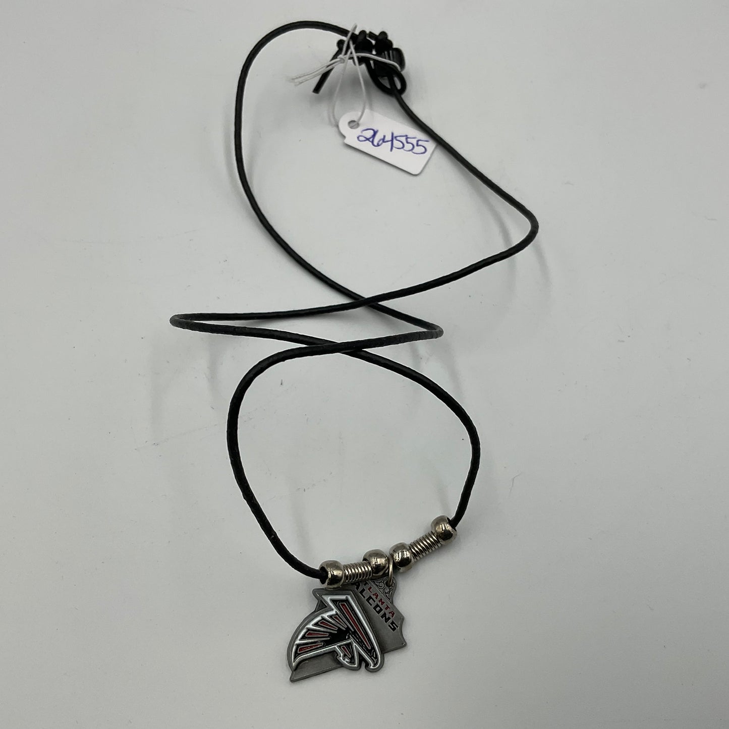 Atlanta Falcons NFL logo Pendand black cord Necklace