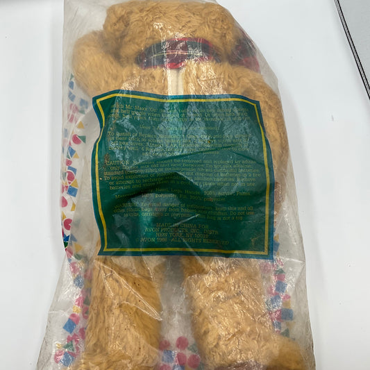 Avon Mr.Maxx The Snoring Bear plush stuffed animal