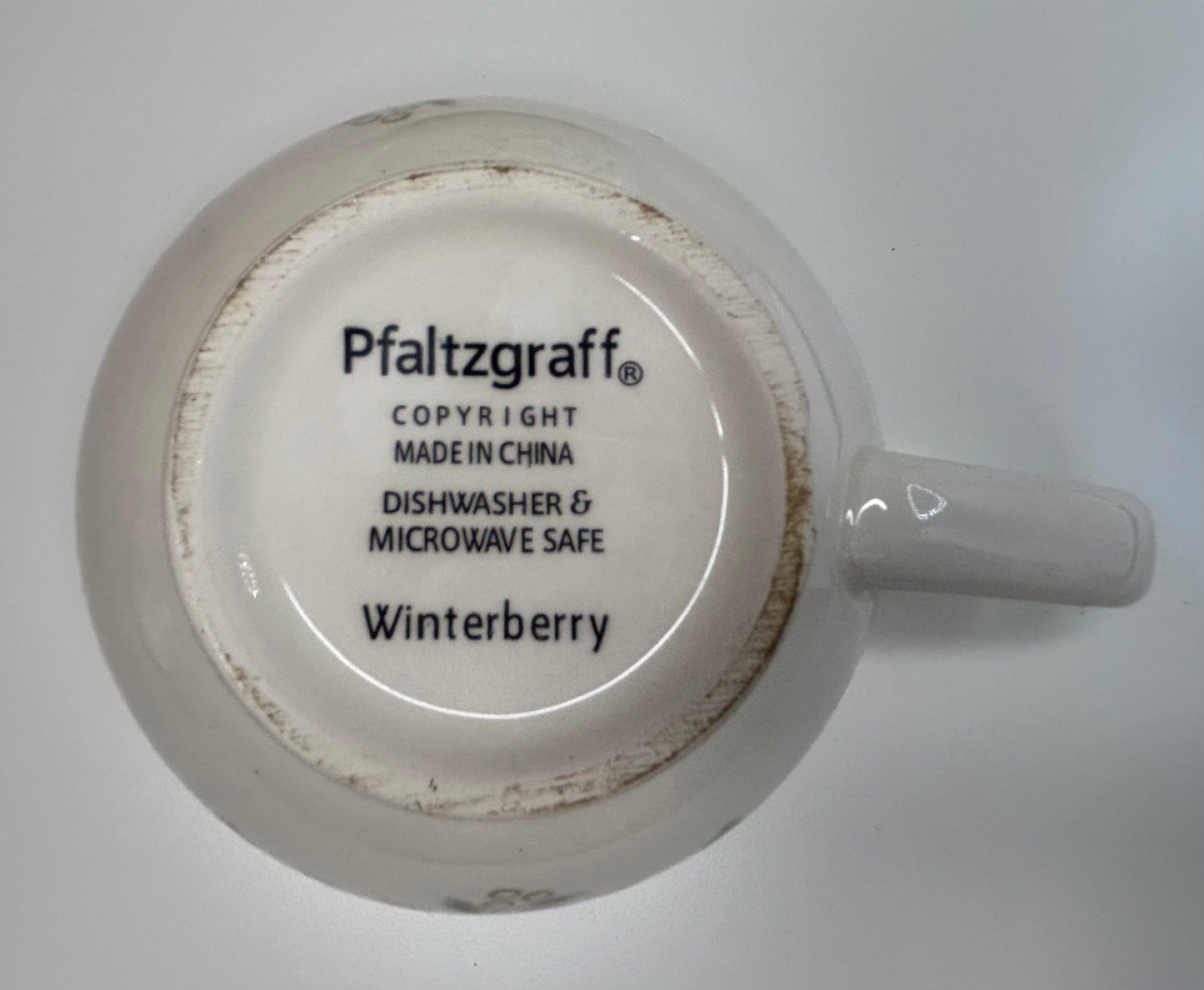 Pfaltzgraff Winterberry Tea for One Tea Pot and Tea Cup New