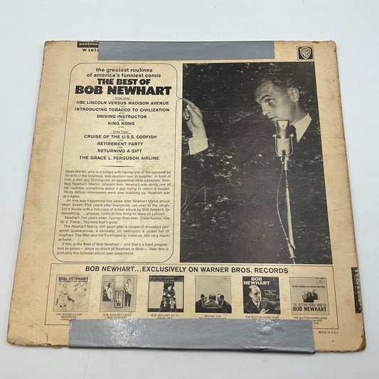 The Best of Bob Newhart Vintage Comedy Vinyl LP Record