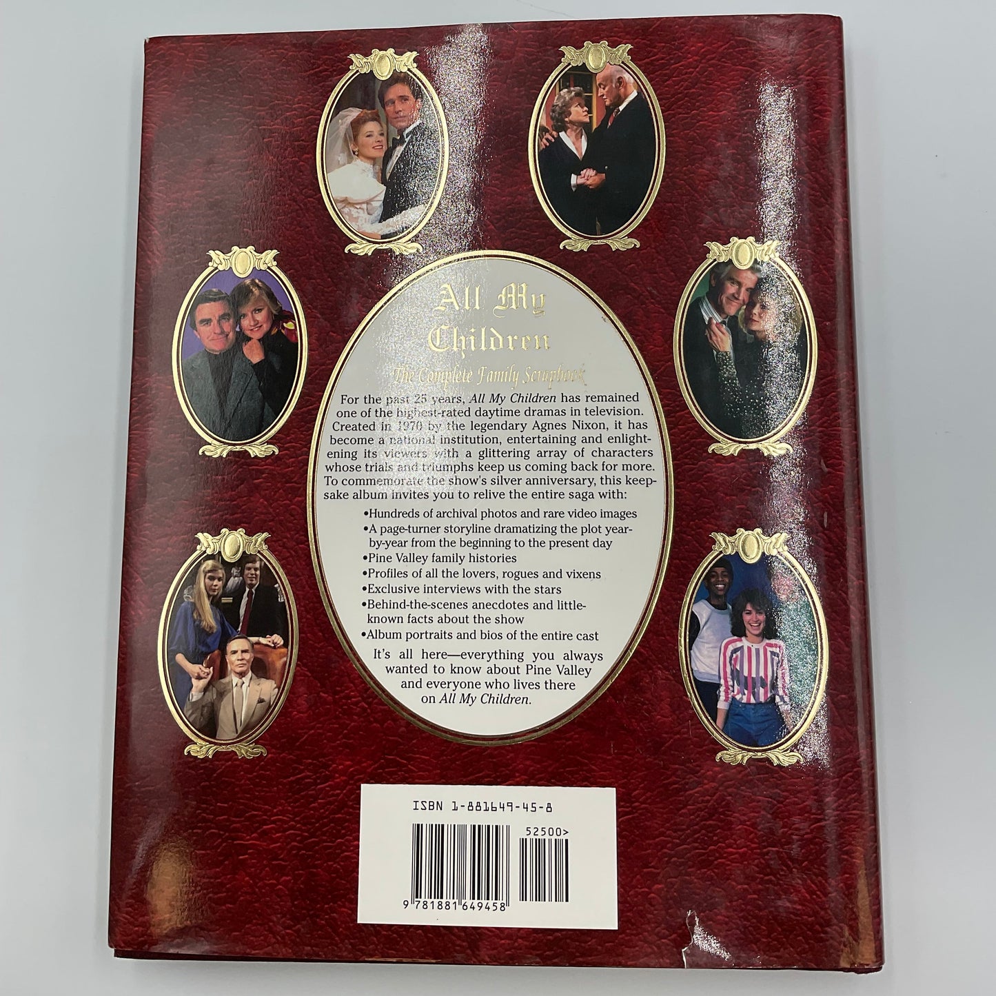 All My Children : The Complete Family Scrapbook By Gary Warner 1994, Hardcover
