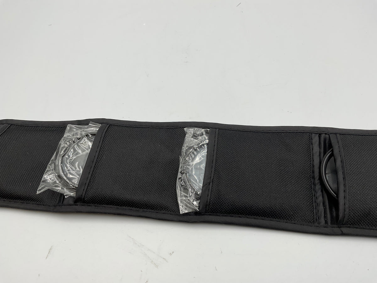 Ultimaxx Circular glass camera lens filter storage pouch