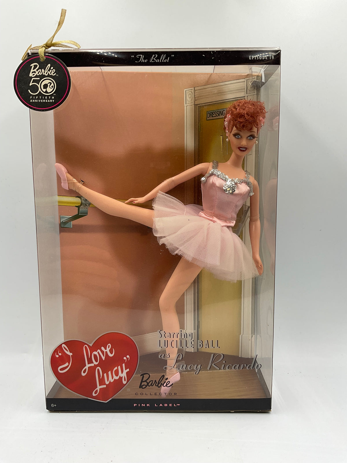 I Love Lucy The Ballet Episode 19 Barbie 50th Anniversary Mattel NIB
