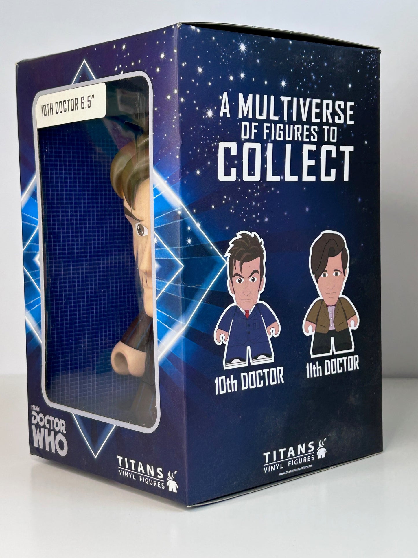 Doctor Who Titans Vinyl Figurine 6.5 inch 10th Doctor New in Box