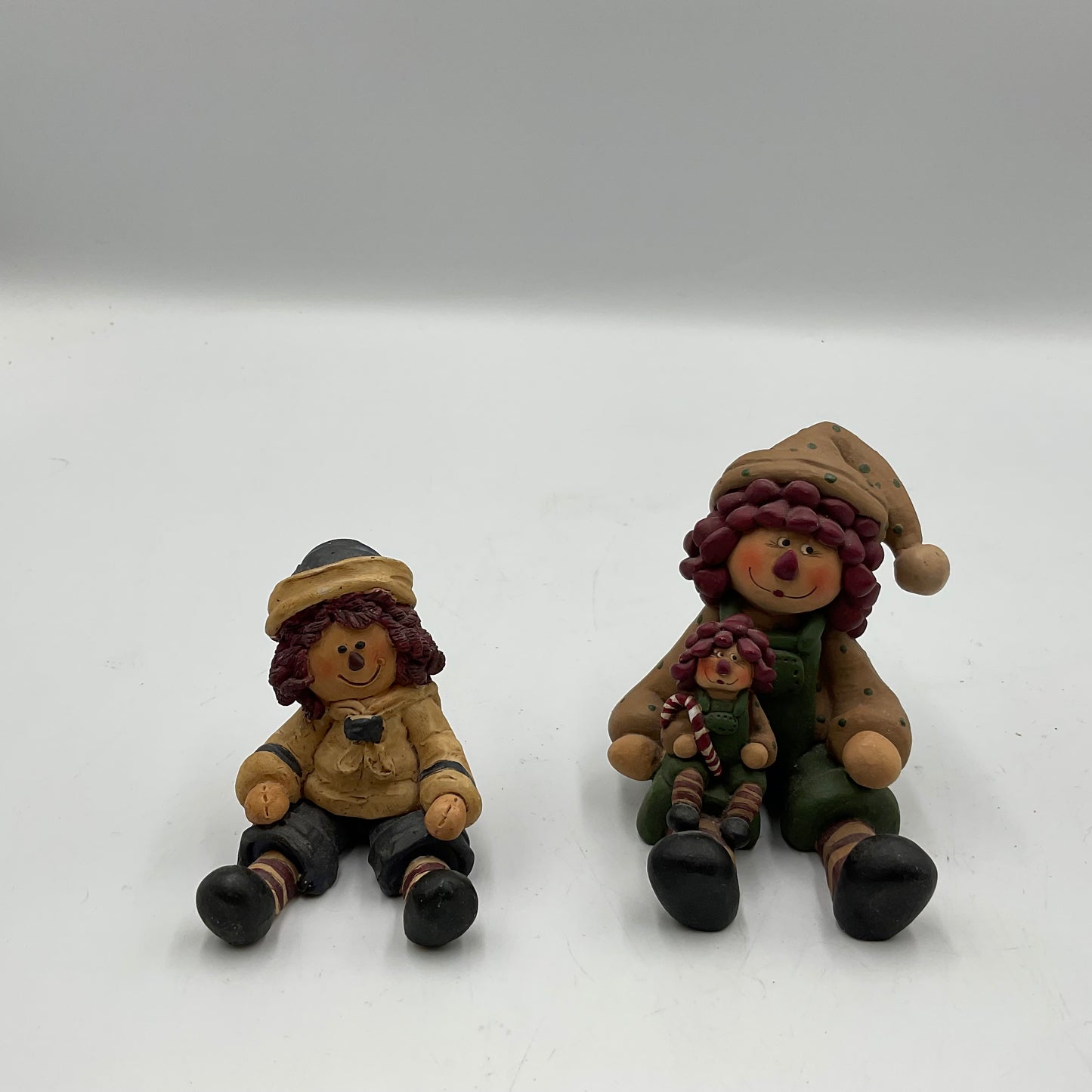 Blossom Bucket Resin Figurines