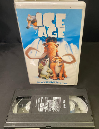 Ice Age Vintage VHS Video Tape in Original Case Pre-Owned Unsealed Untested